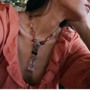 Free People Beachriders Bolo Necklace NWT